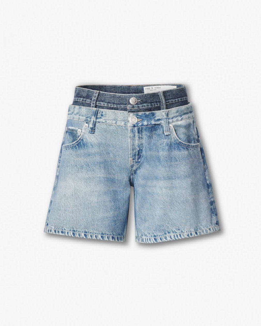 Miramar Kaia Layered Shorts - Double Indigo - Image 2