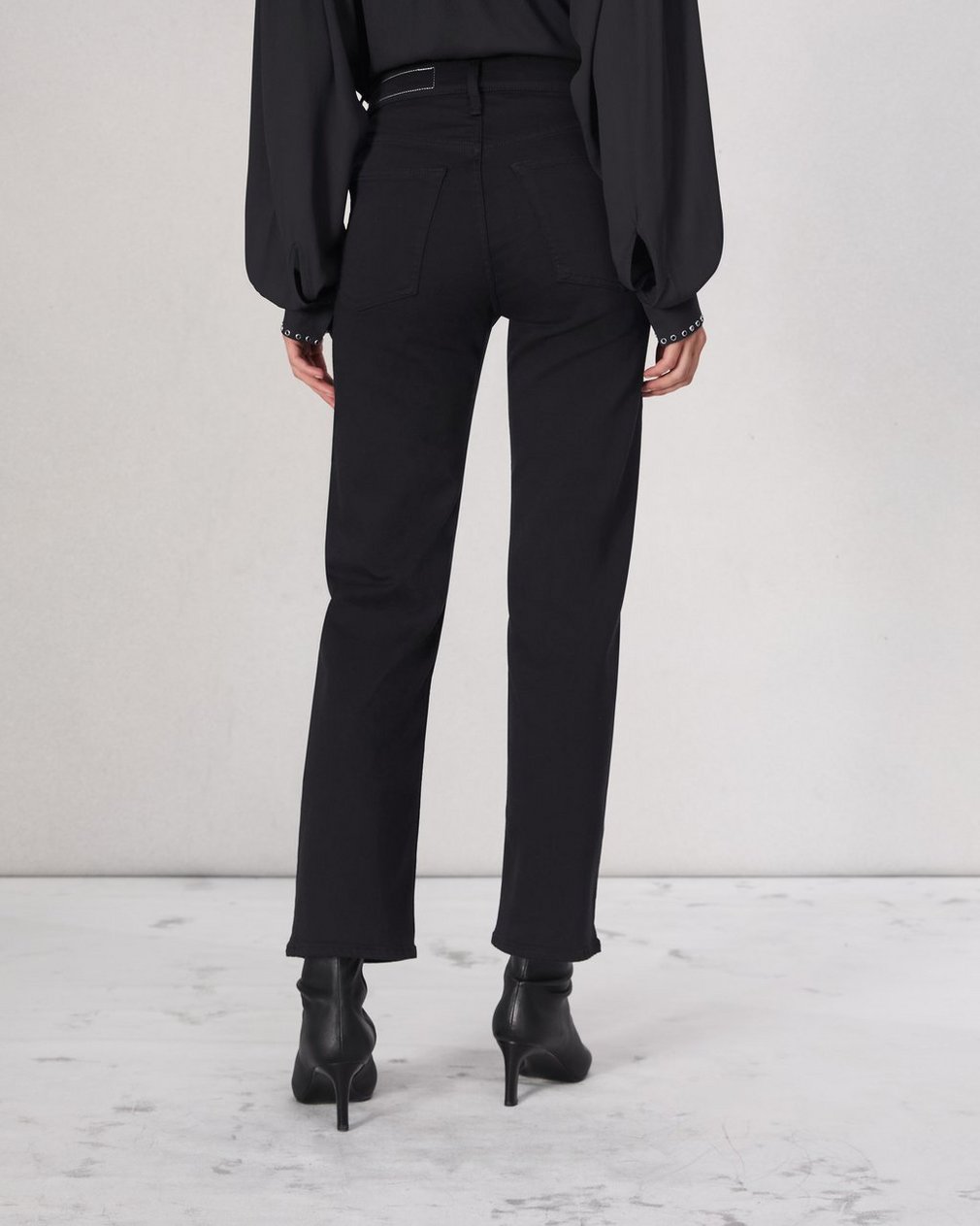 Flexi Harlow Straight Jean - Black - Image 5