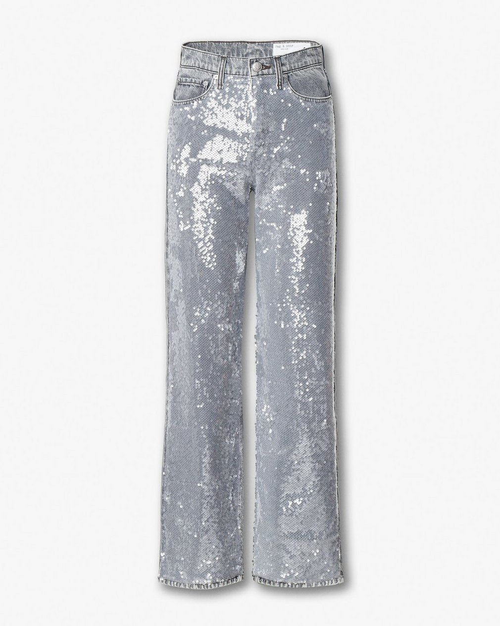 Shea Relaxed Straight Jeans - Steele Sequin - Image 2