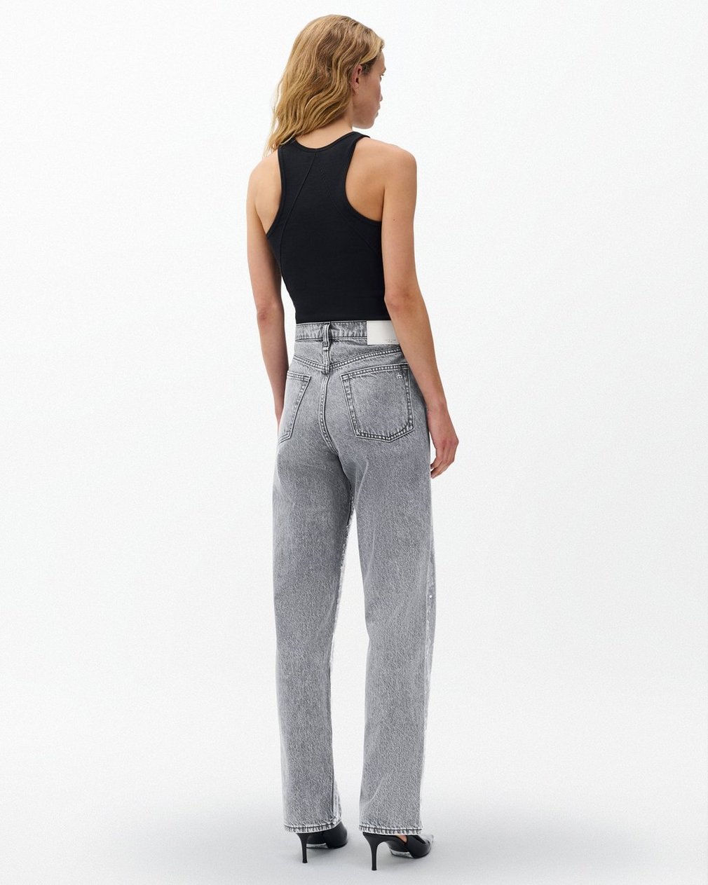 Shea Relaxed Straight Jeans - Steele Sequin - Image 6