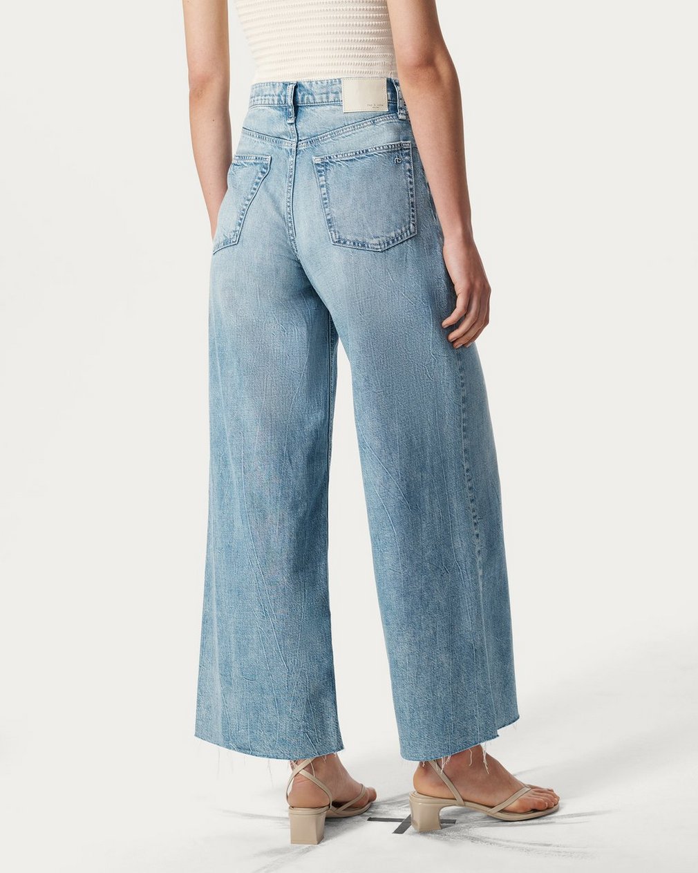 Sofie Ankle Wide-Leg Jeans - Mira - Image 6