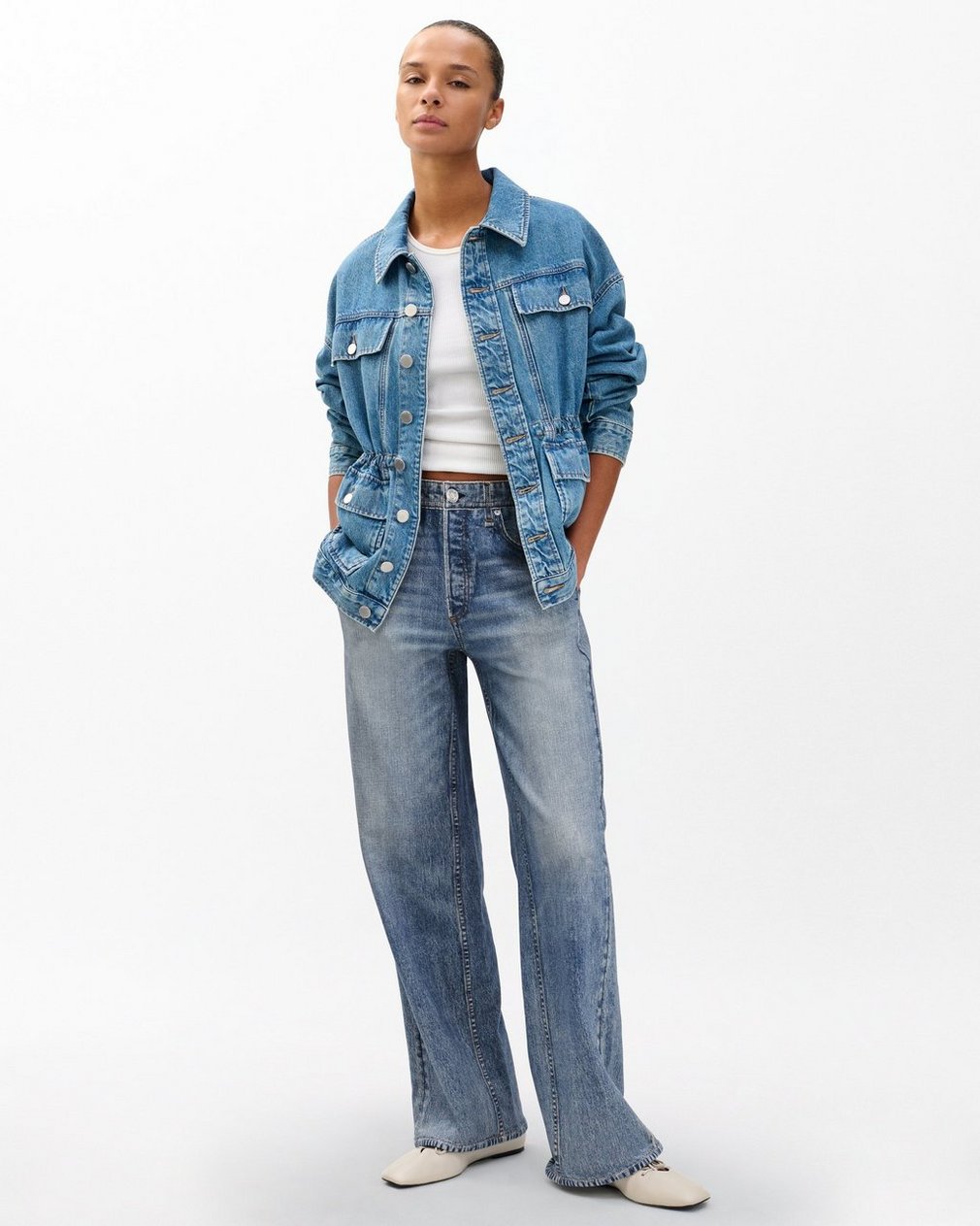 Miramar Wide-Leg Pants - Scarlet