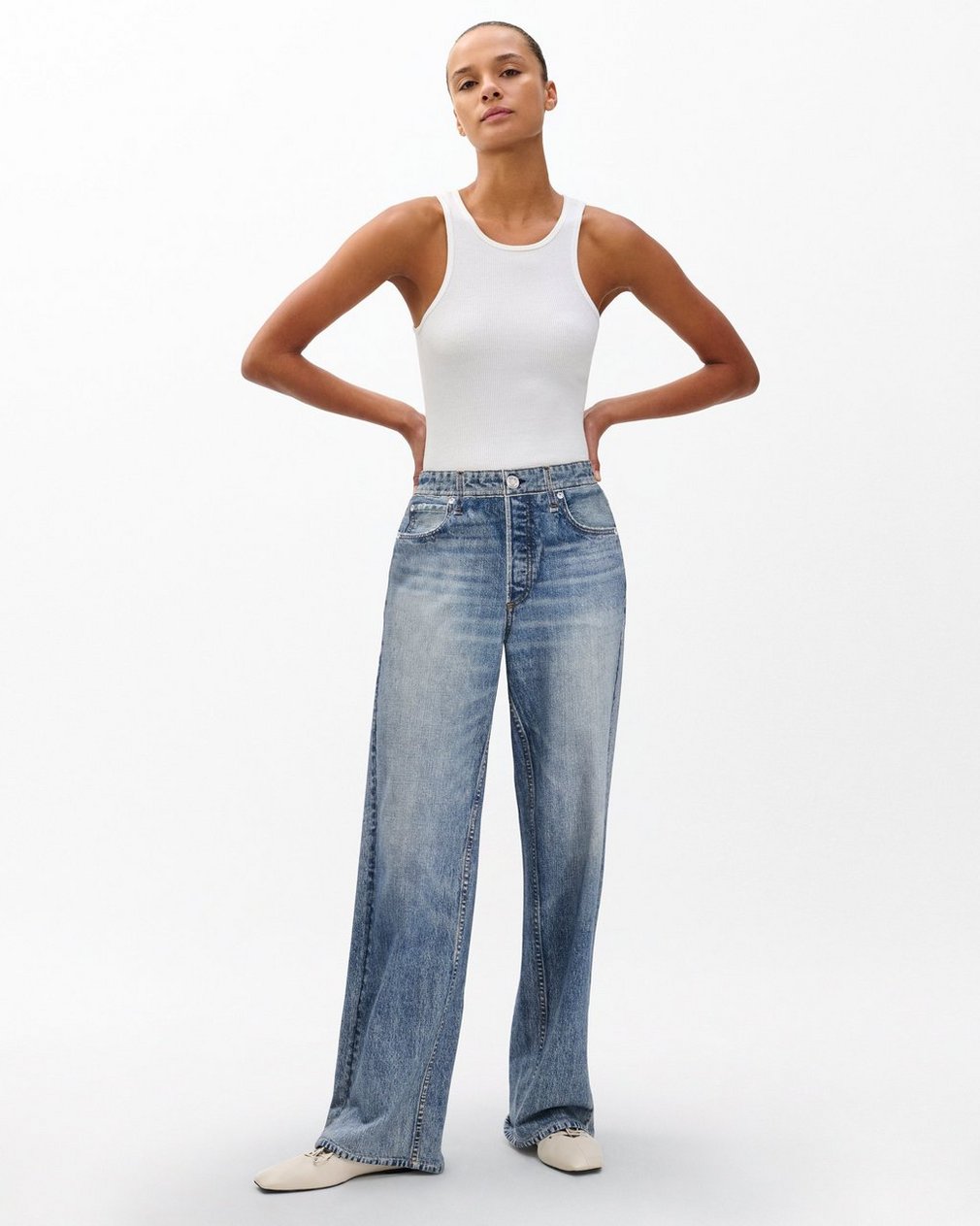 Miramar Wide-Leg Pants - Scarlet - Image 3