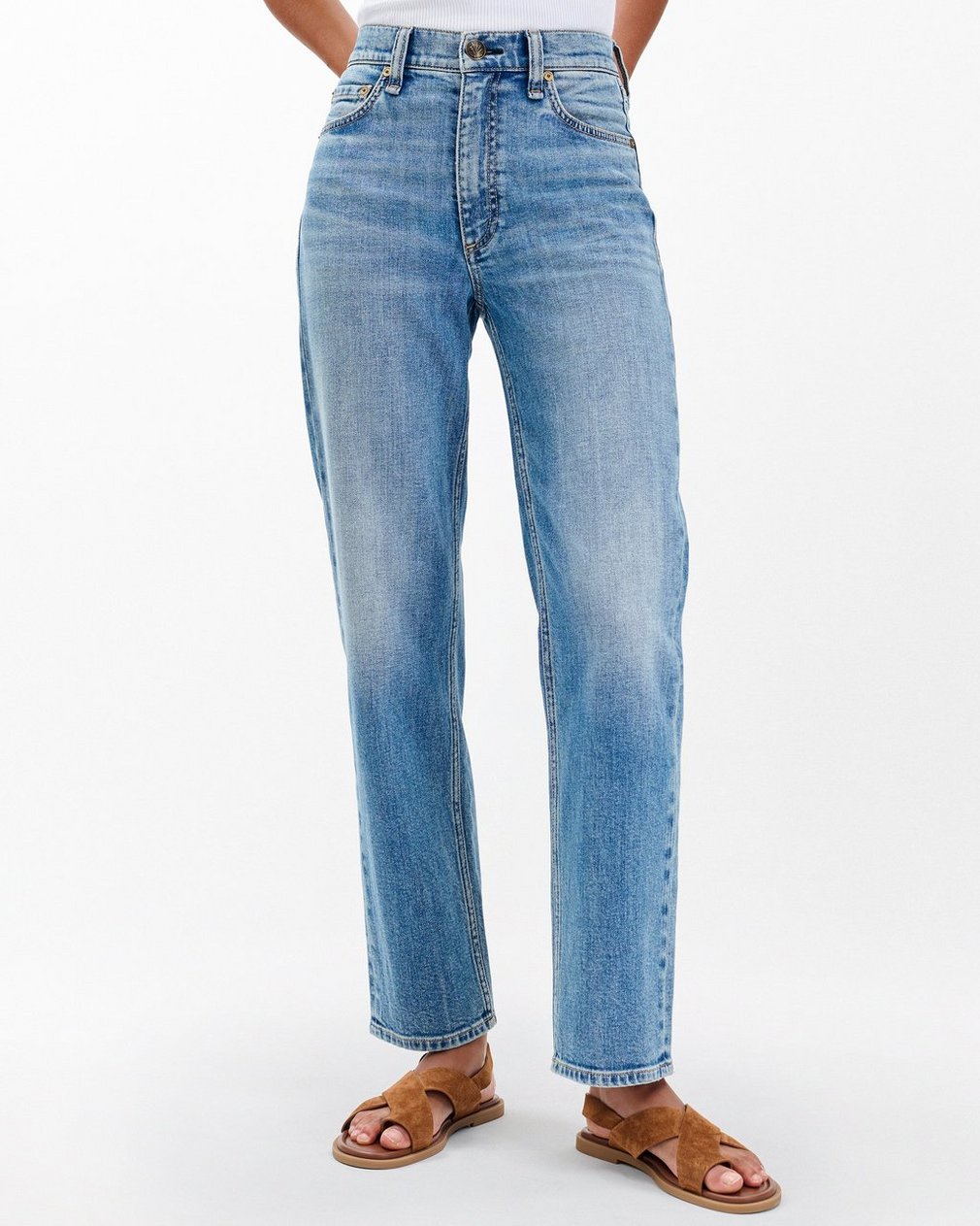 Harlow Ankle Straight Jeans - Orian - Image 3
