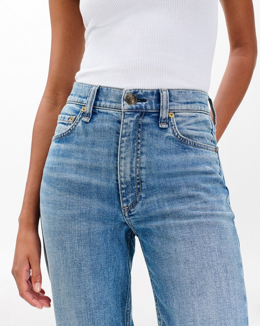 Harlow Ankle Straight Jeans - Orian - Image 5