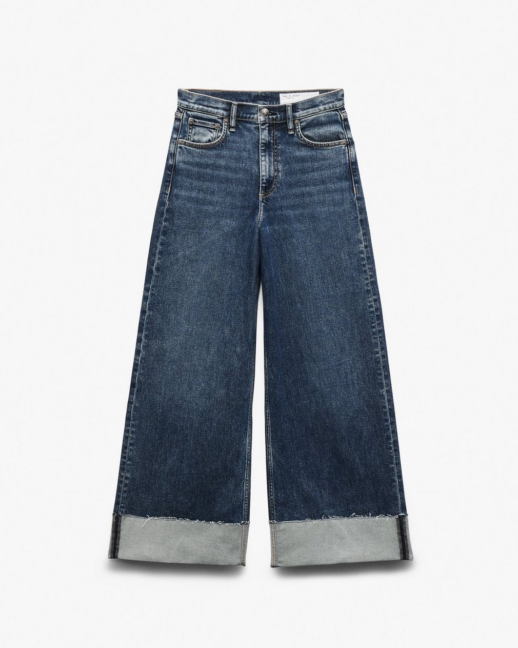Sofie Cuffed Wide-Leg Jeans - Lee - Image 2