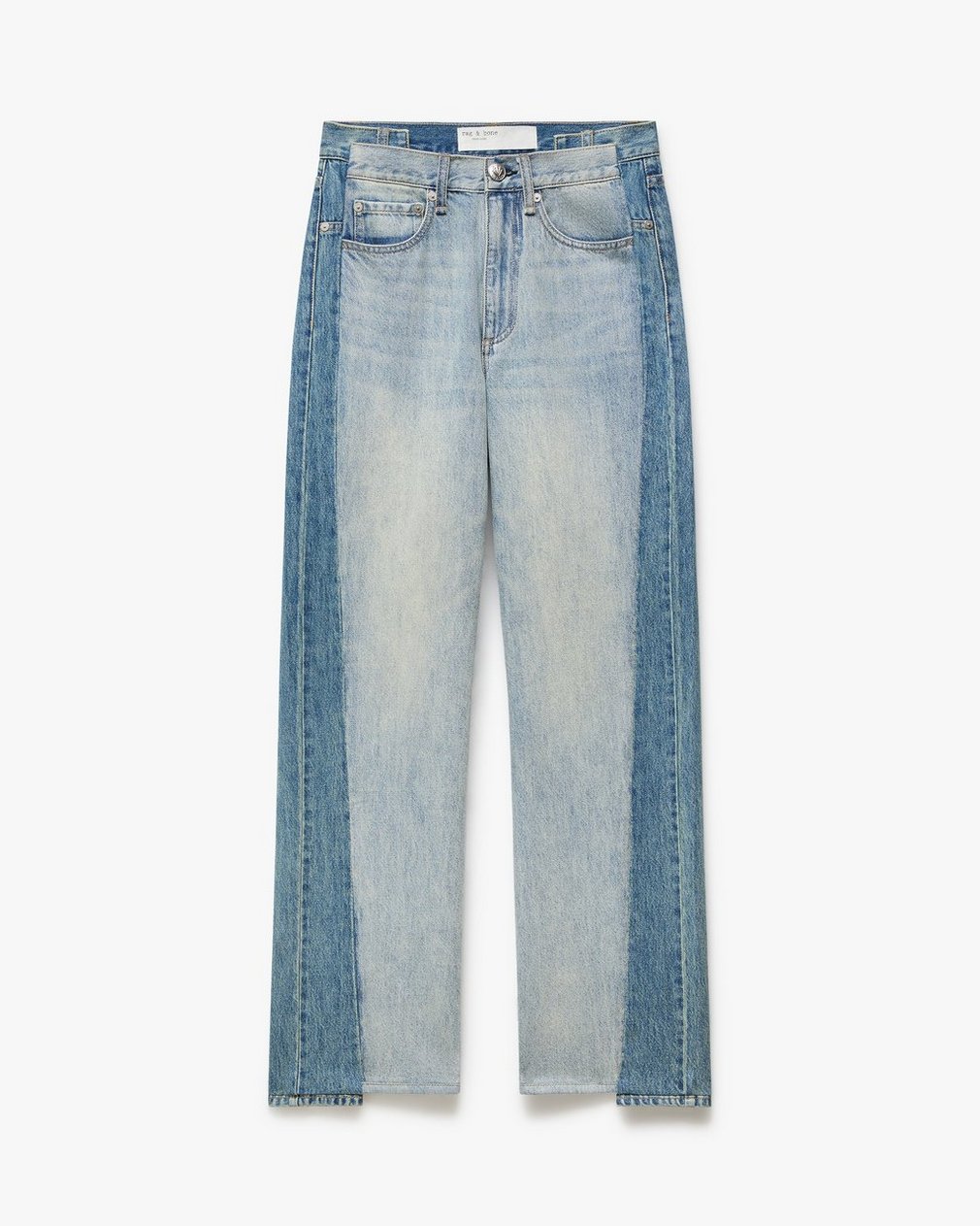 Shea Ankle Relaxed Straight Jeans - York Spliced - Image 2