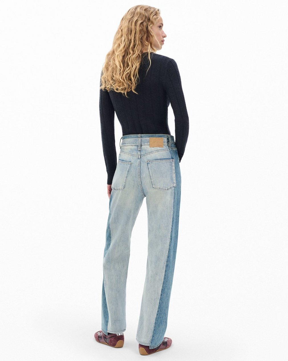 Shea Ankle Relaxed Straight Jeans - York Spliced - Image 6