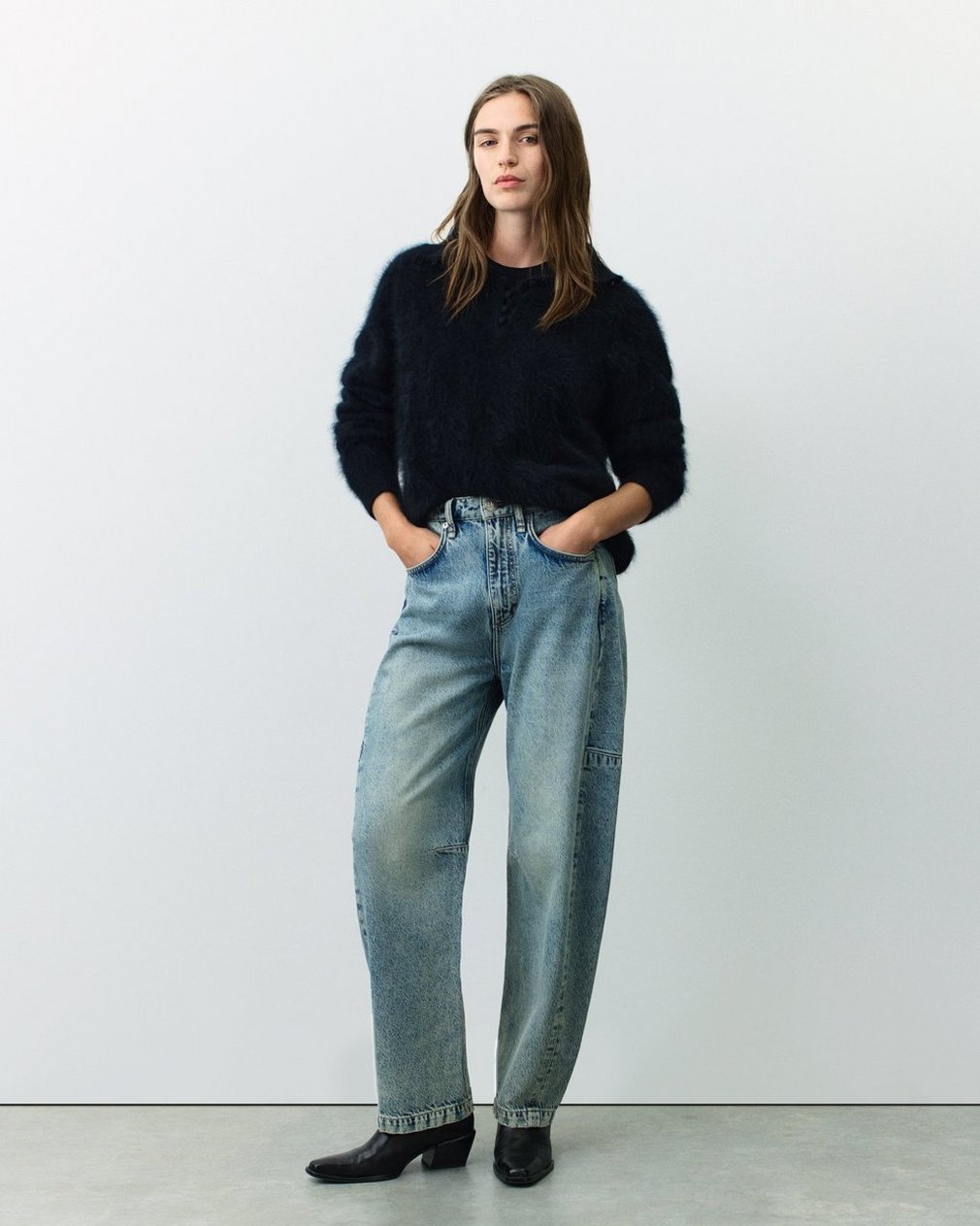 Charlie Barrel Jeans - Placid - Image 6