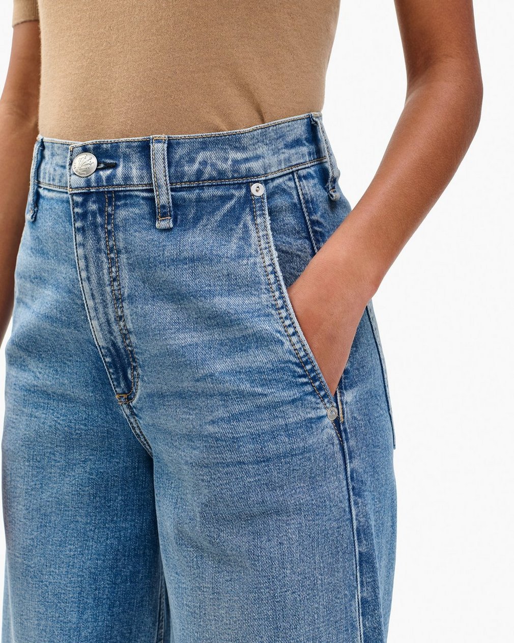 Andi Ankle Wide-Leg Jeans - Orian - Image 5