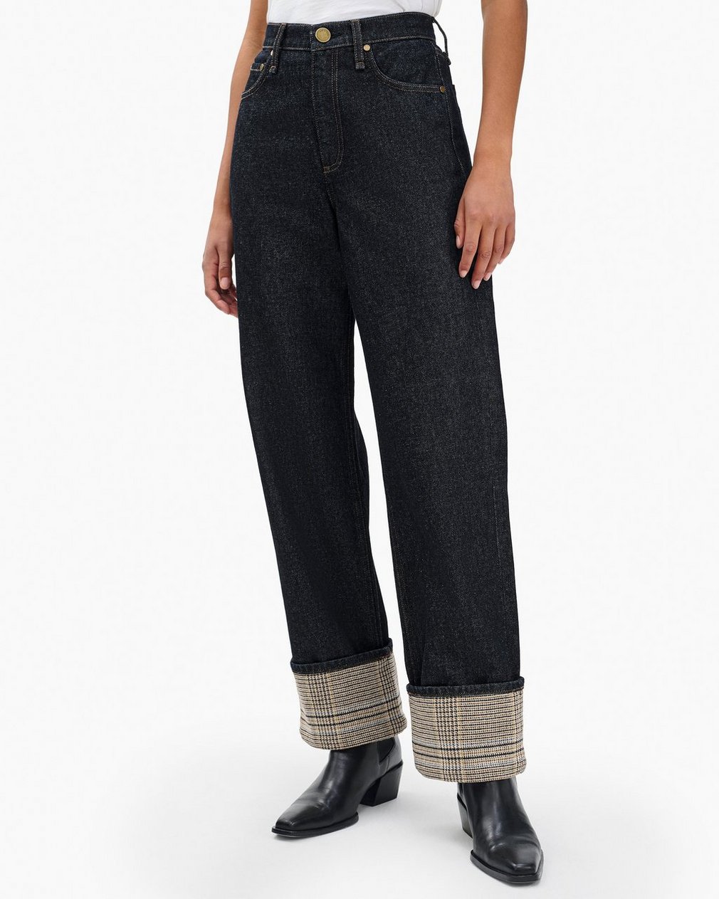 Shea Ankle Relaxed Straight Jeans - Twilight Rinse Combo - Image 4