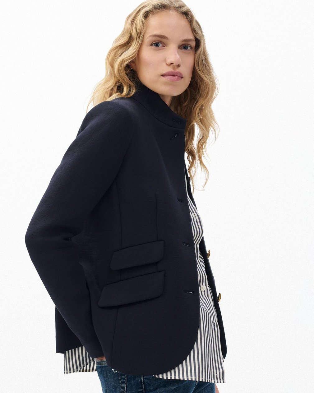 Slade Textured Knit Blazer - Salute - Image 5