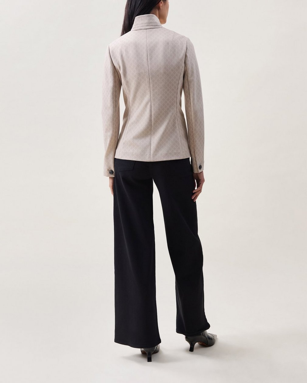 Sadie Jacquard Blazer - Dusty Clay Multi - Image 2
