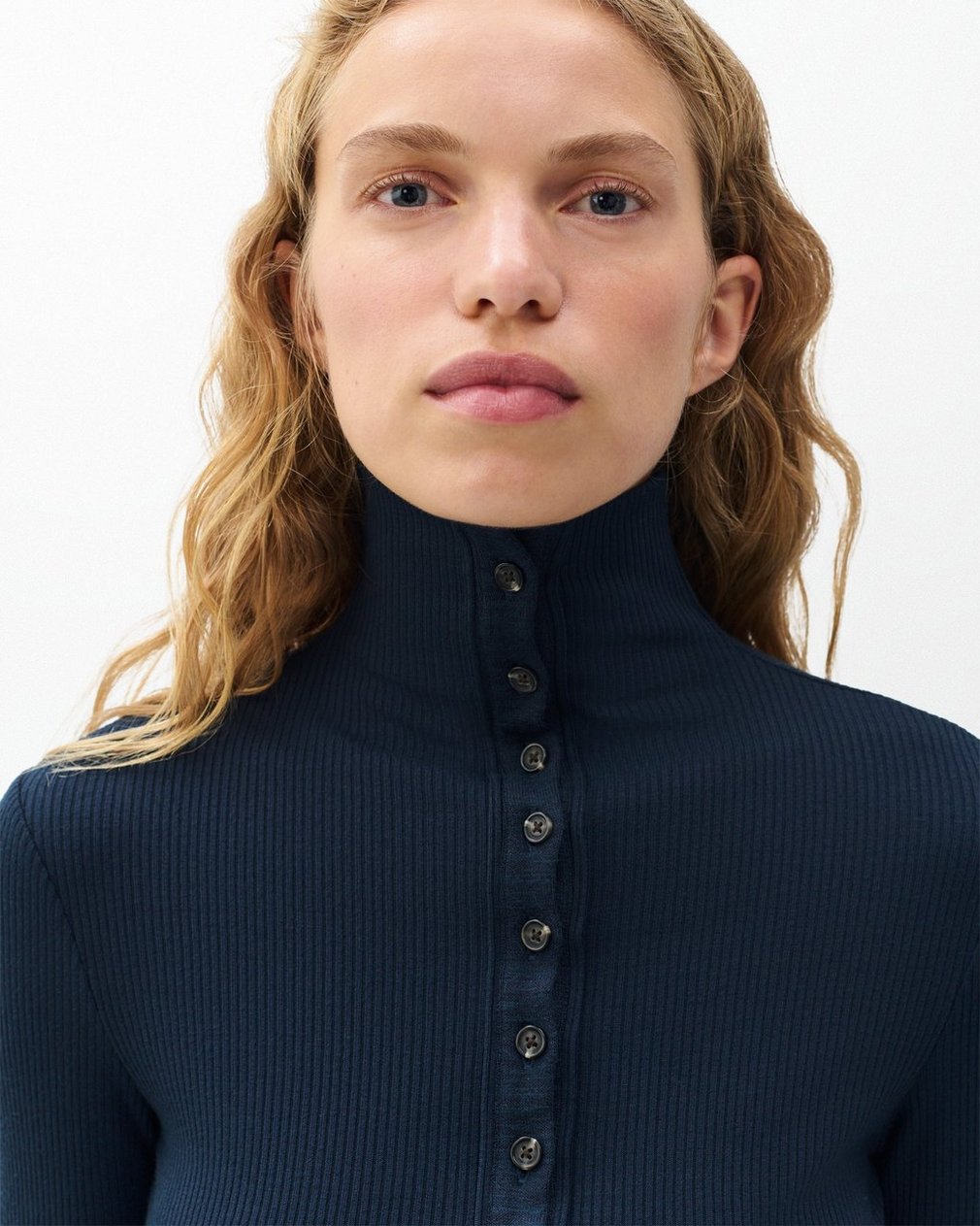 The Knit Ribbed Buttoned Cardigan - Salute - Image 6
