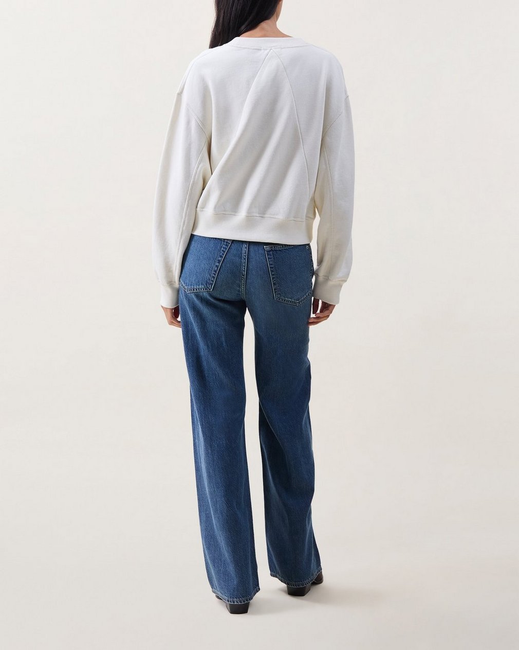 Logo Terry Sweatshirt - Chalk - Image 2