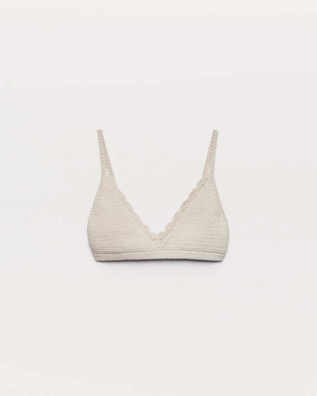 Khloe Open-Knit Bralette - Ivory - Image 2