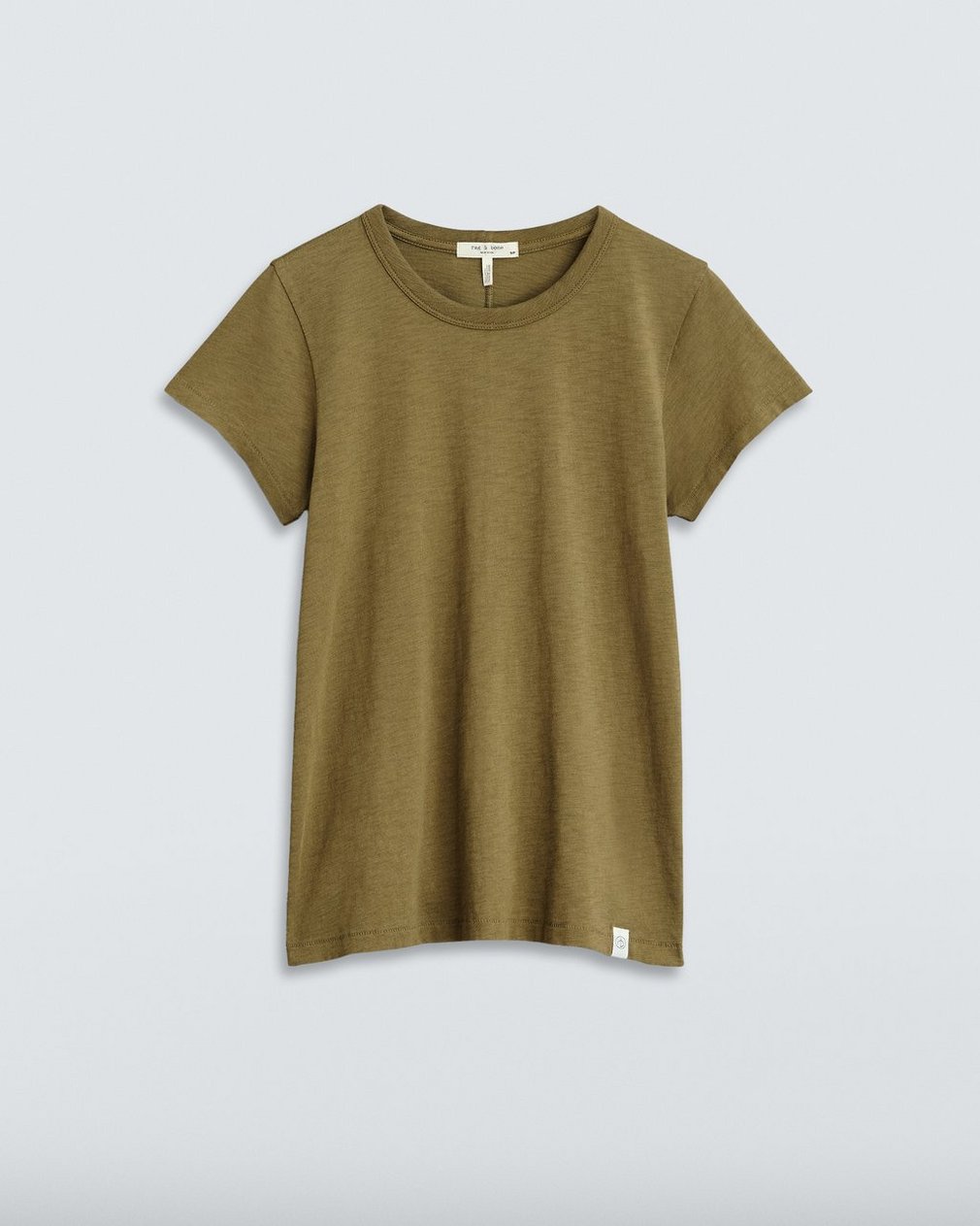 The Slub Tee - Military Olive - Image 2