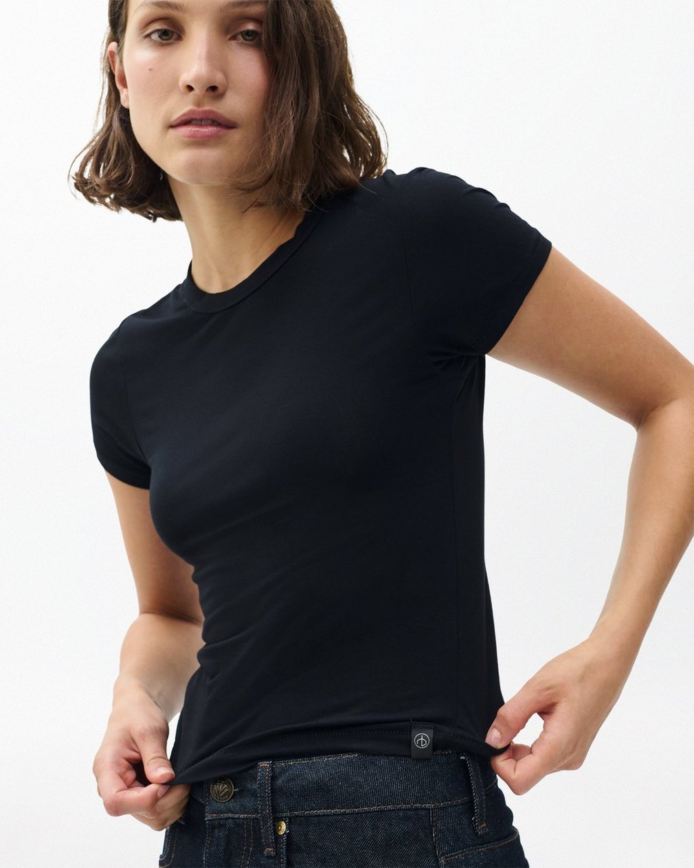 Luca Baby Tee - Black - Image 4