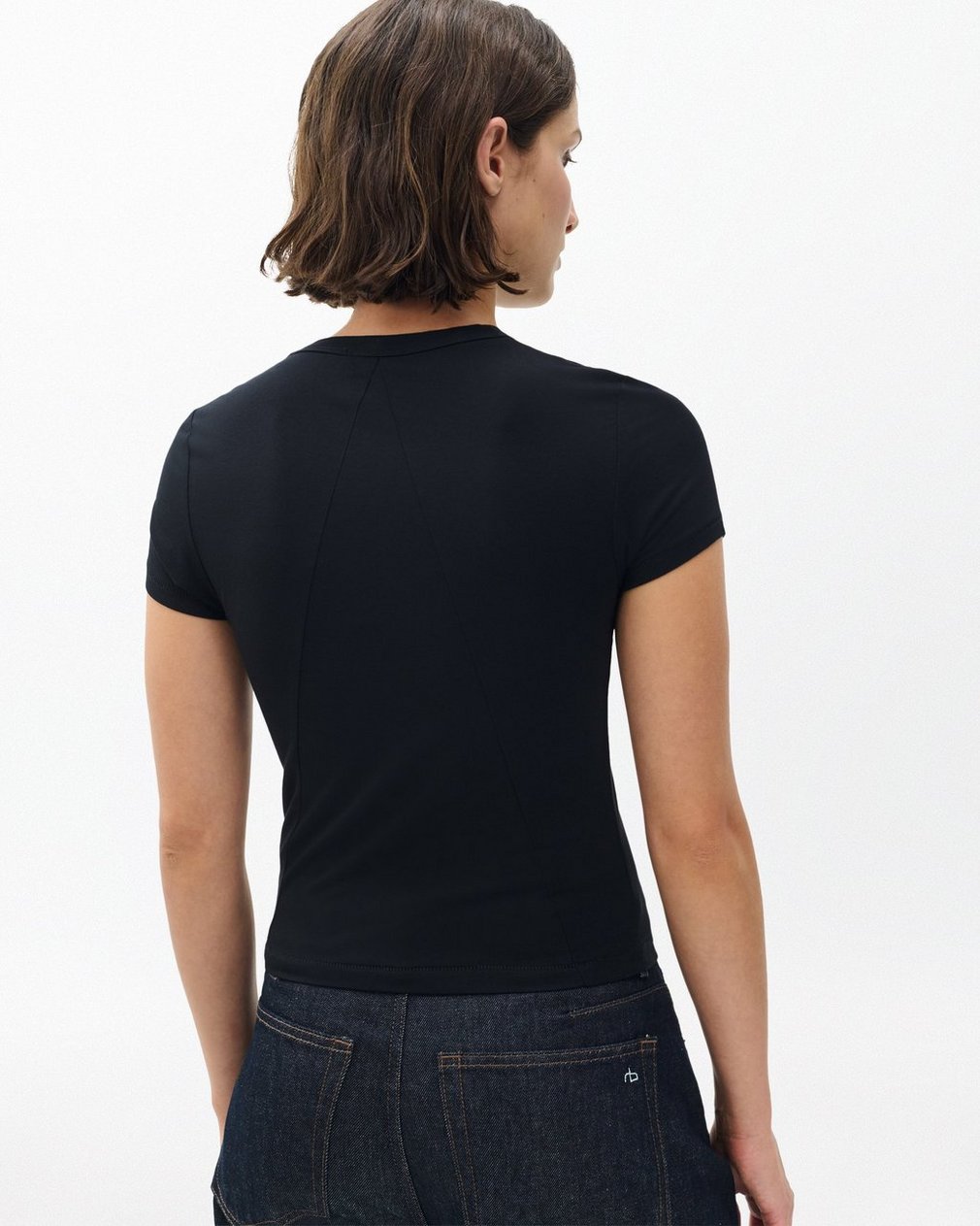Luca Baby Tee - Black - Image 5
