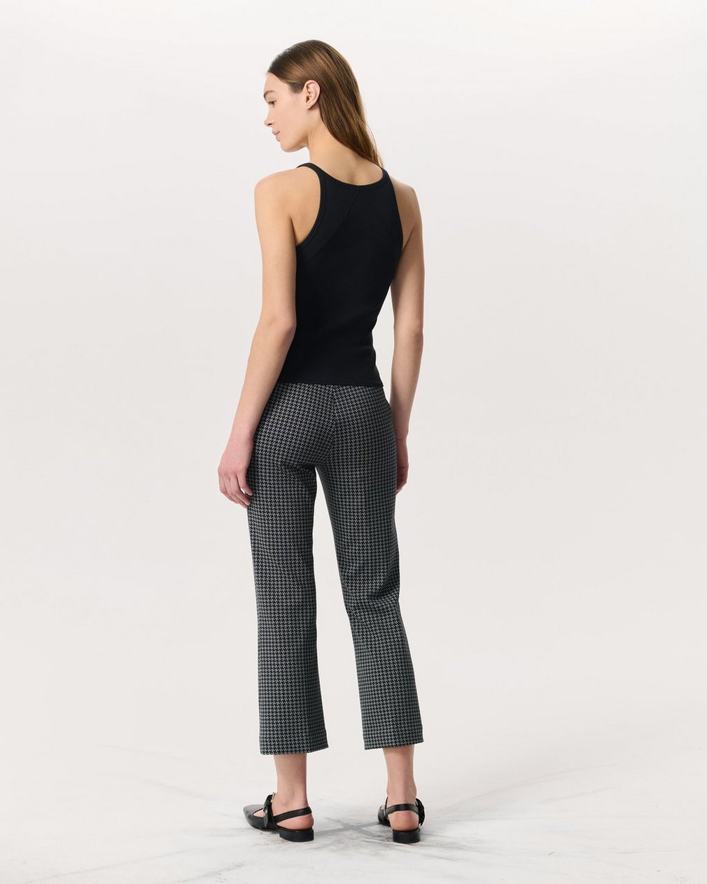 Essential Rib String Tank - Black - Image 5