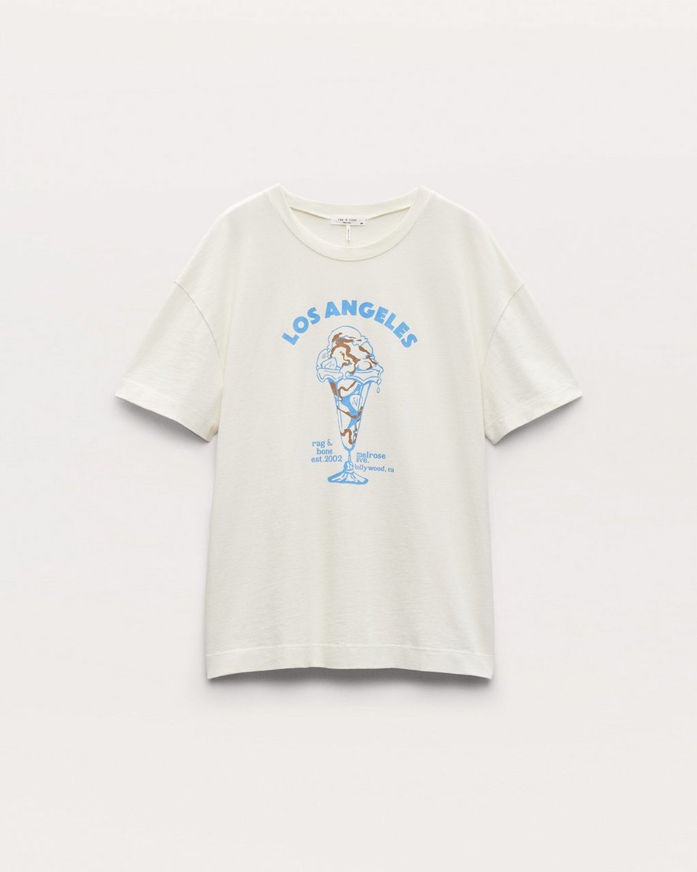 LA Ice Cream Graphic Tee - Chalk - Image 2