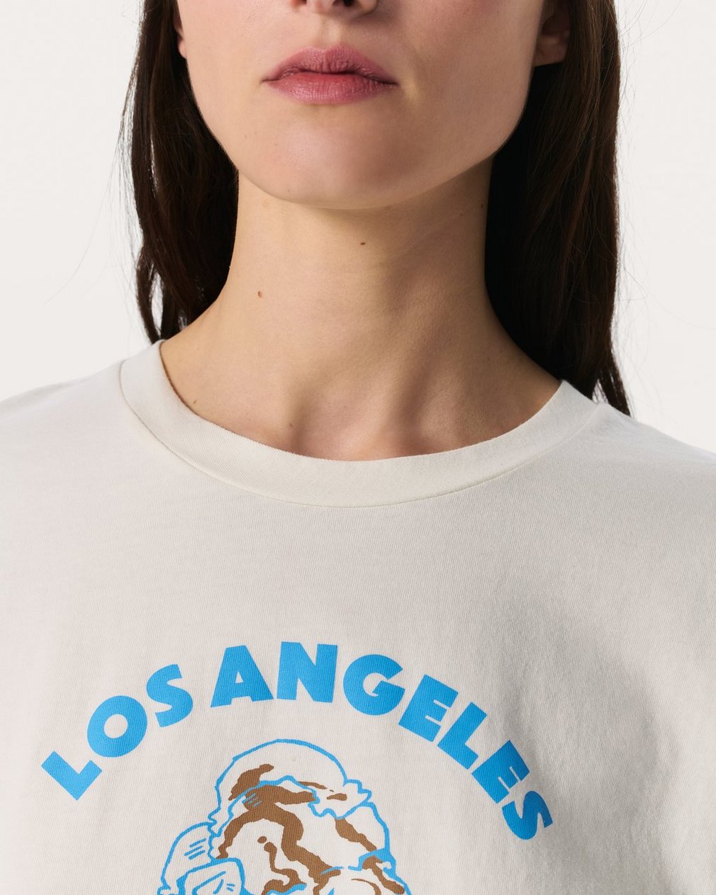 LA Ice Cream Graphic Tee - Chalk - Image 5