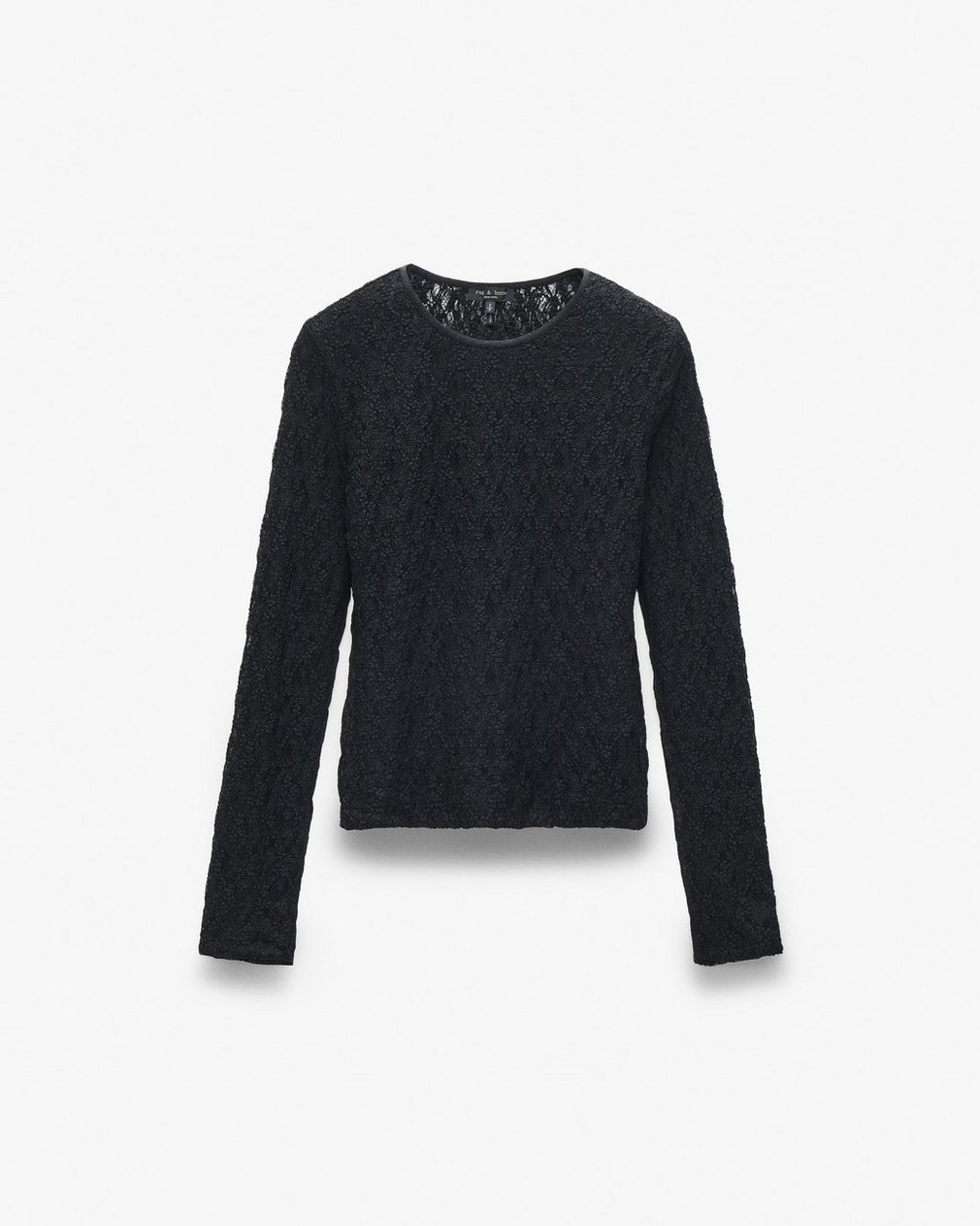 Ellie Lace Top - Black - Image 2