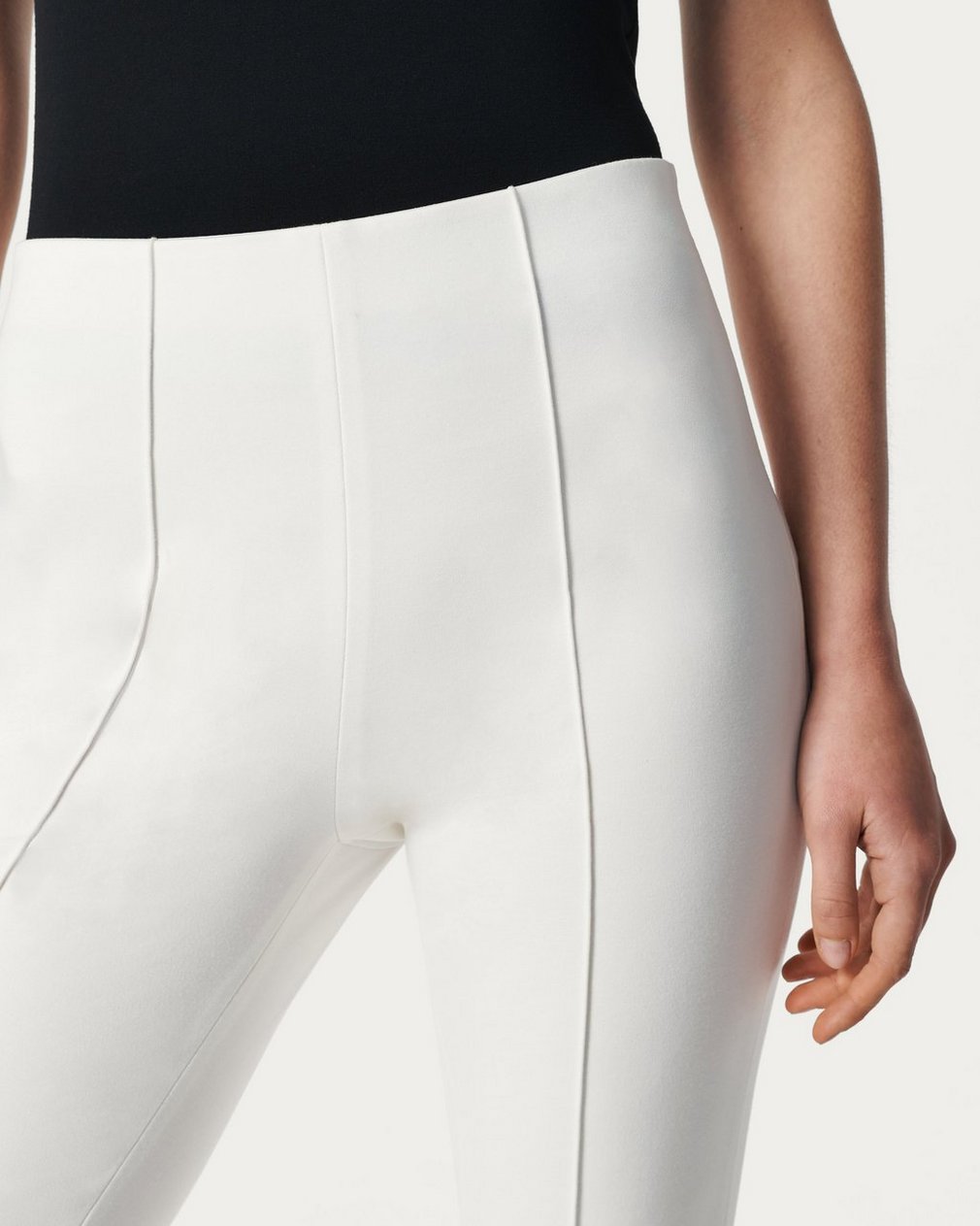 Irina Kick Flare Pants - White - Image 4