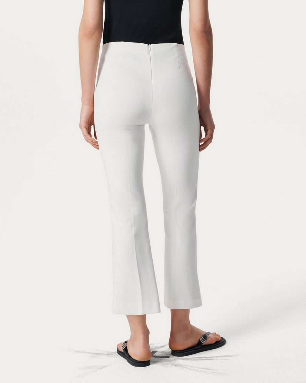 Irina Kick Flare Pants - White - Image 6