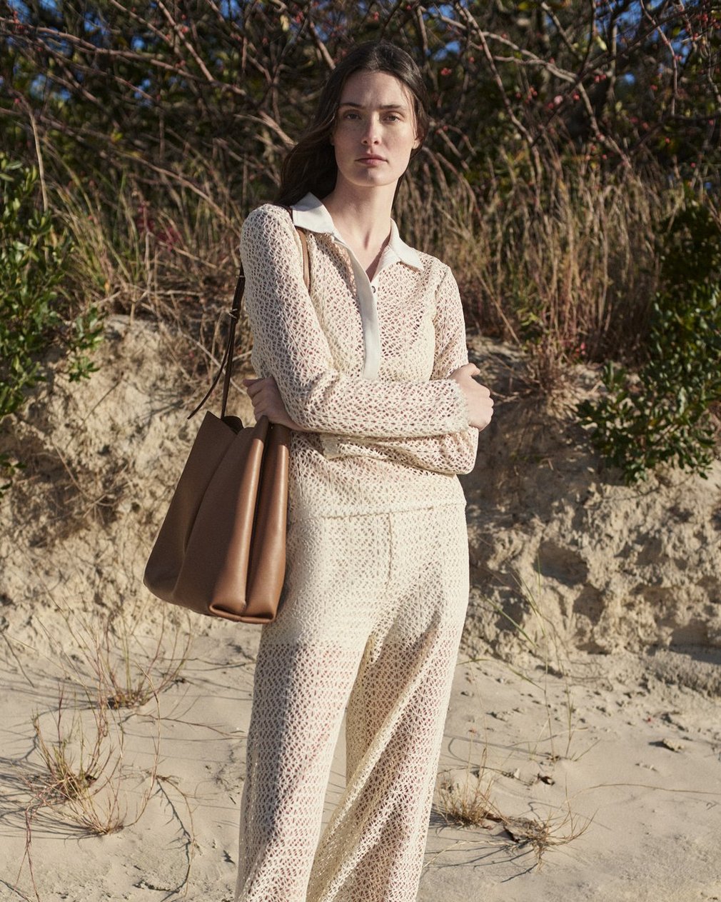 Liv Mesh Pants - Turtledove - Image 8