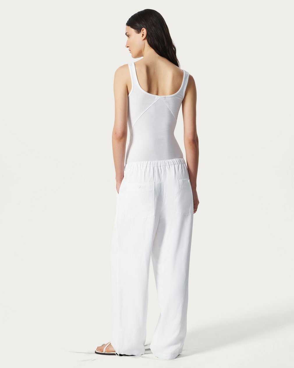 Adina Beach Pants - White - Image 6