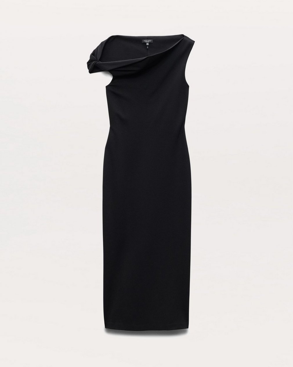 Irina Asymmetric Maxi Dress - Black - Image 2