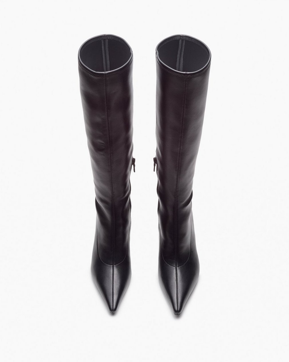 Mercer Leather Knee-High Boots - Black - Image 5