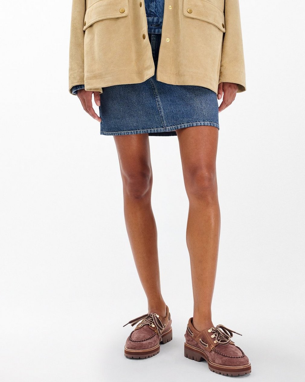 Cameron Suede Boat Shoes - Mocha Suede - Image 2
