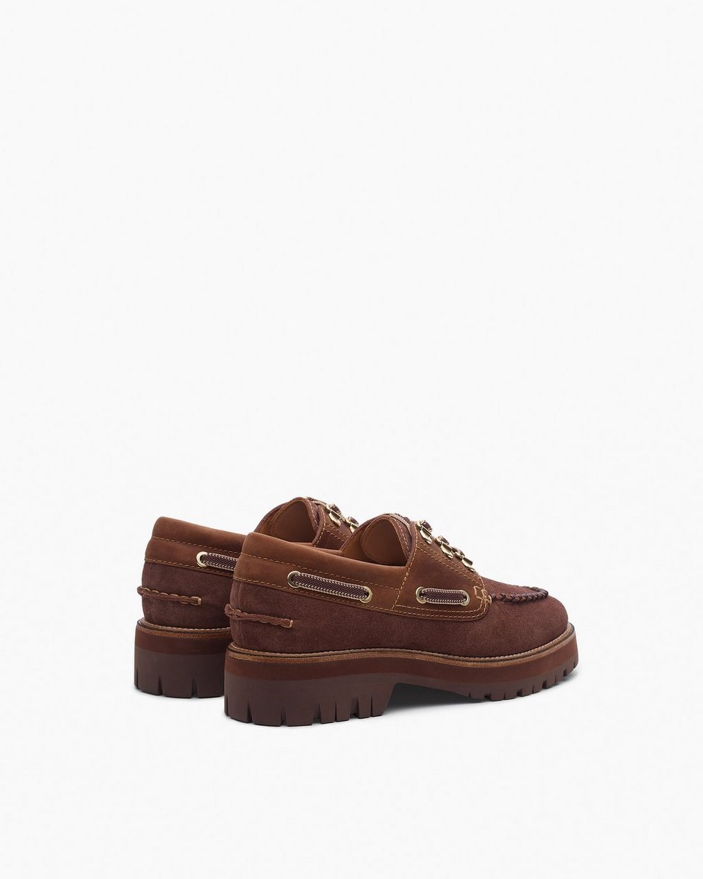 Cameron Suede Boat Shoes - Mocha Suede - Image 5