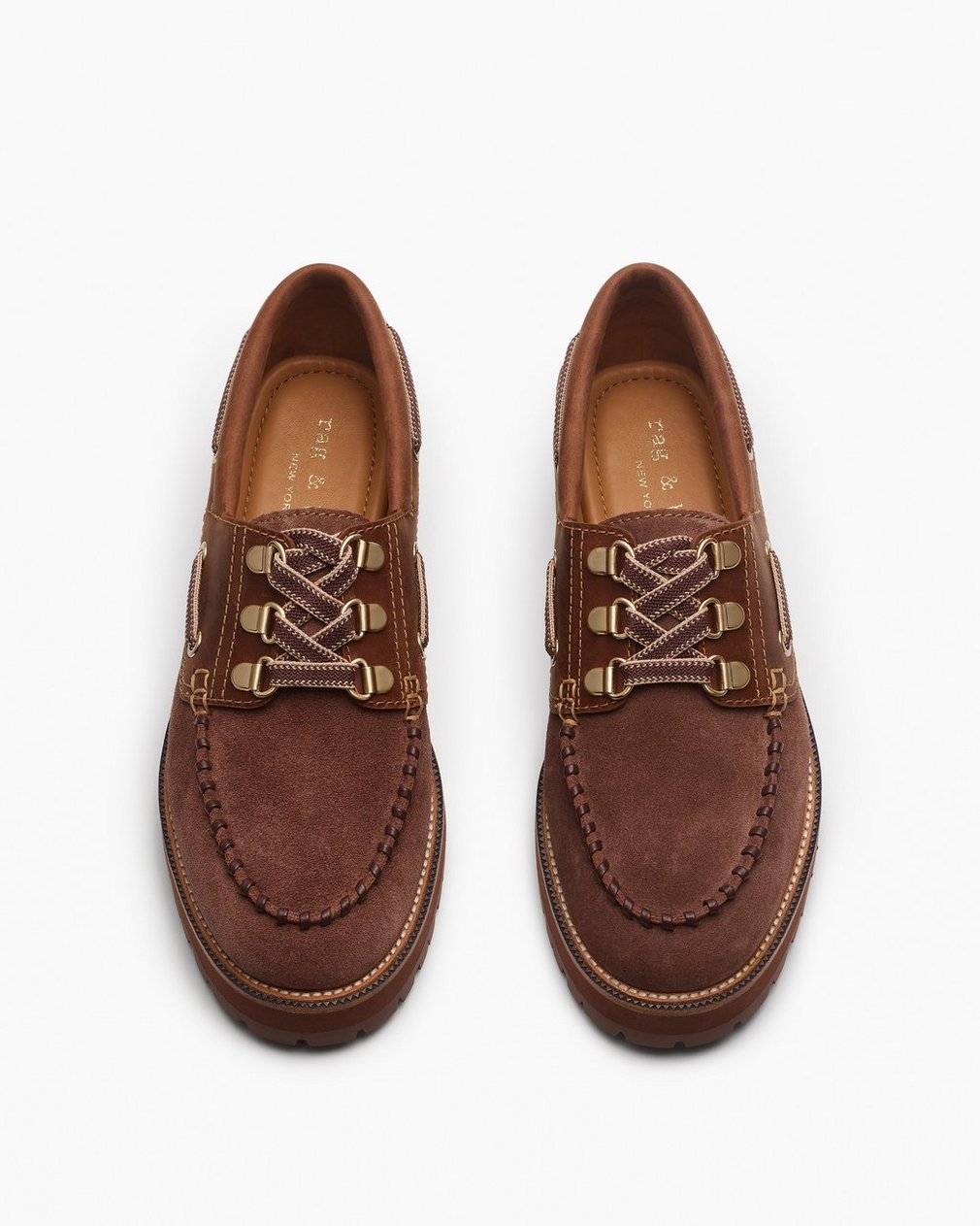 Cameron Suede Boat Shoes - Mocha Suede - Image 6