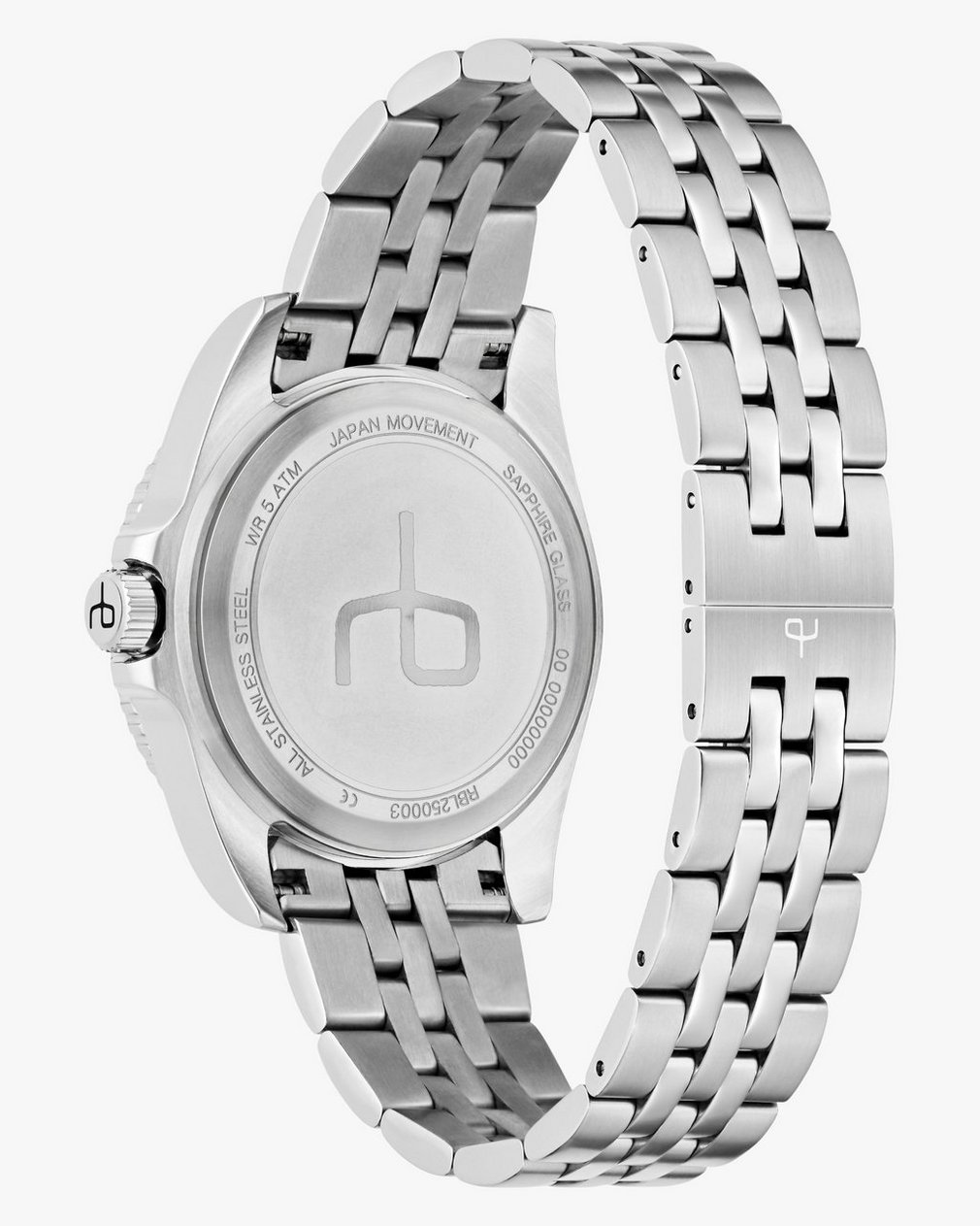 Rowan Date Bracelet Watch, 38mm - Silver - Image 6