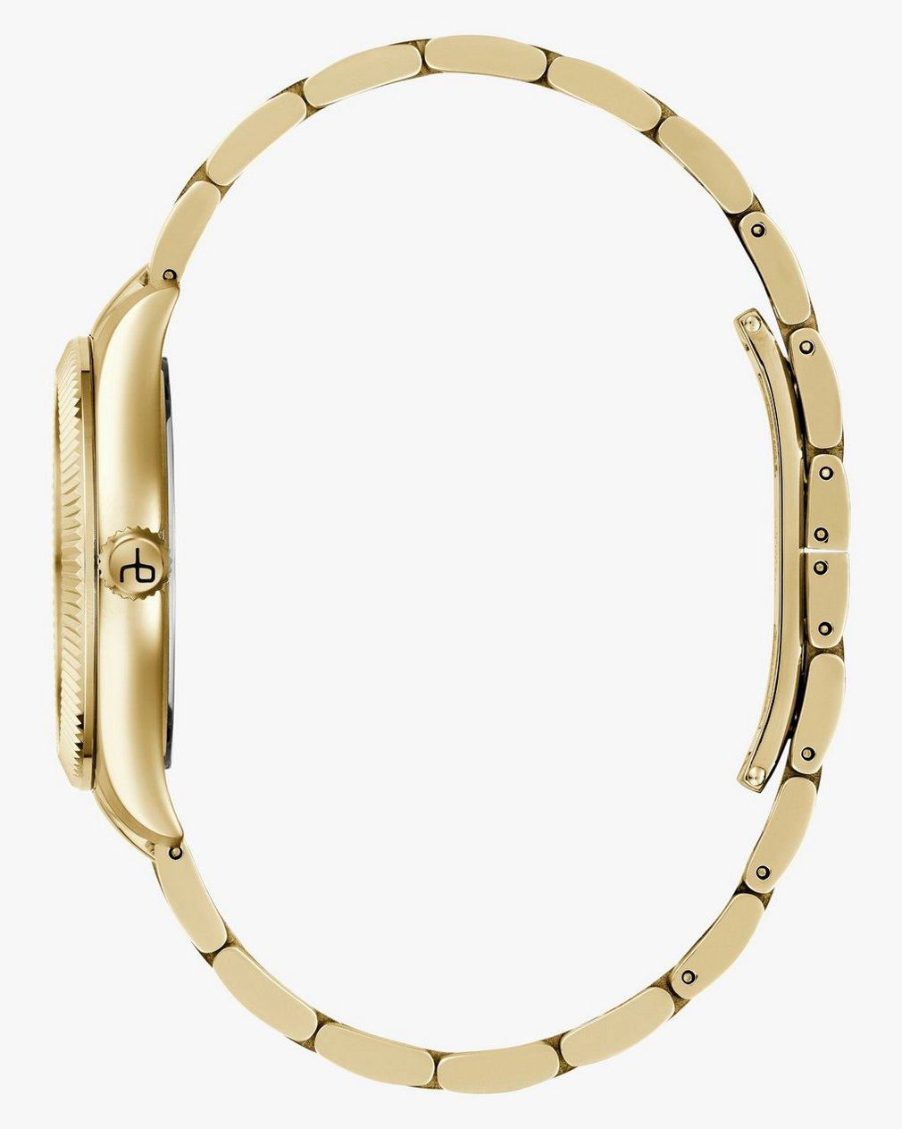 Lex Day Date Bracelet Watch, 34mm - Gold - Image 5