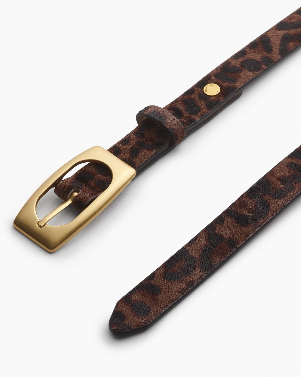 Rory Leopard Belt - Leopard Hair Calf - Image 3