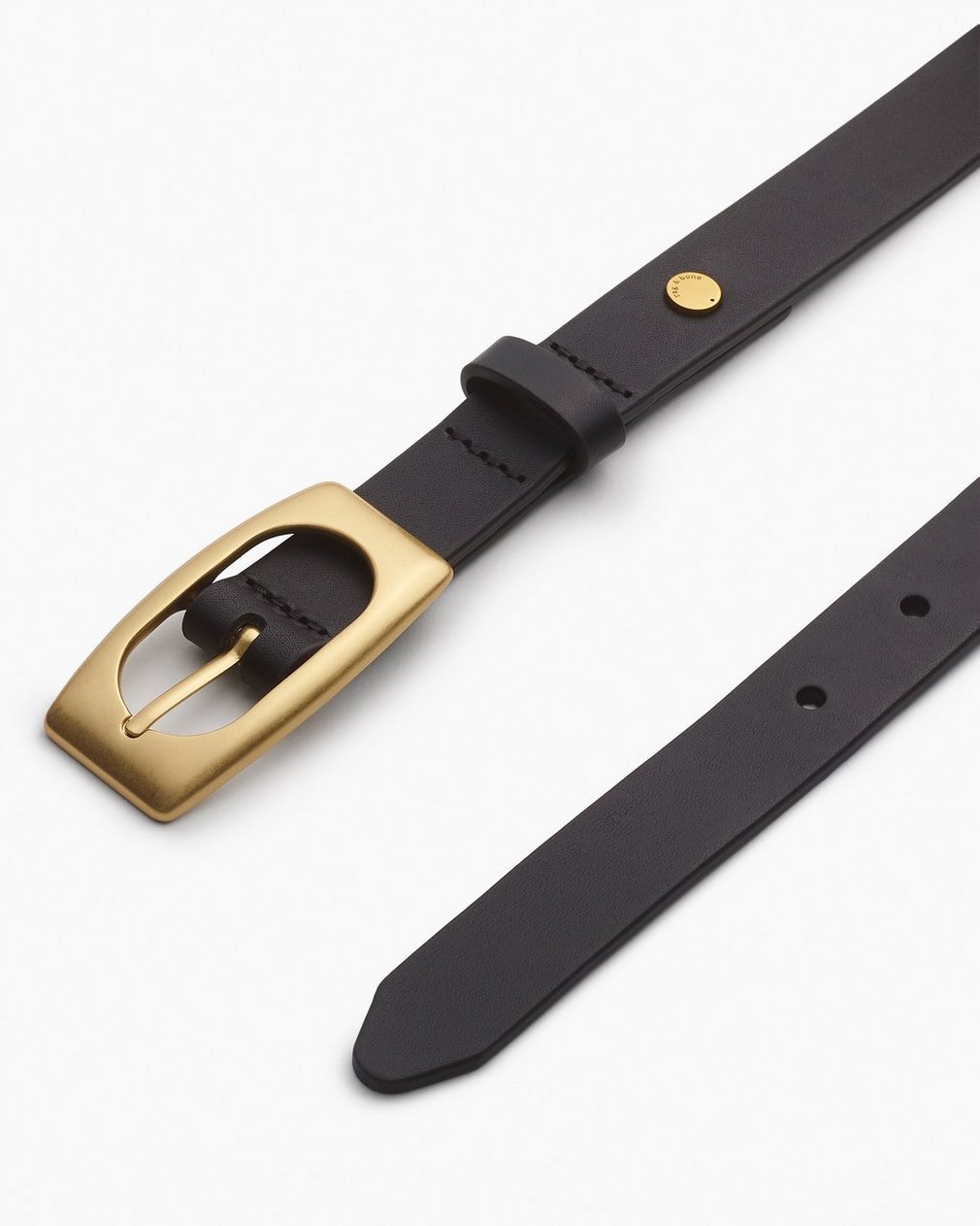 Rory Leather Belt - Black - Image 3