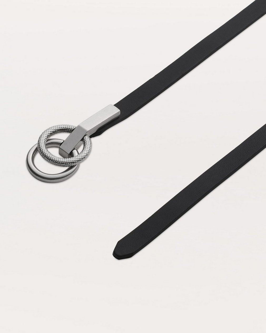 Dakota Leather Belt - Black - Image 3