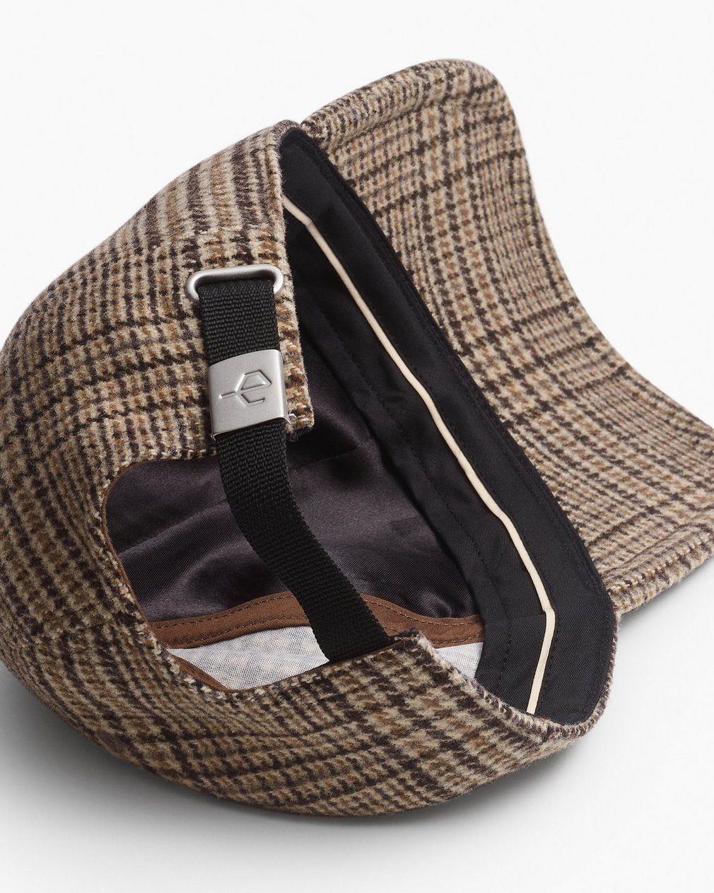 Harlow Plaid Baseball Cap - Camel Heritage Plaid - Image 3