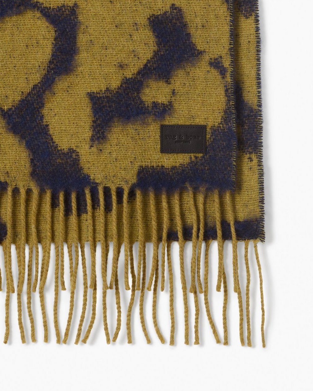 Piper Leopard-Print Scarf - Lime Multi - Image 3