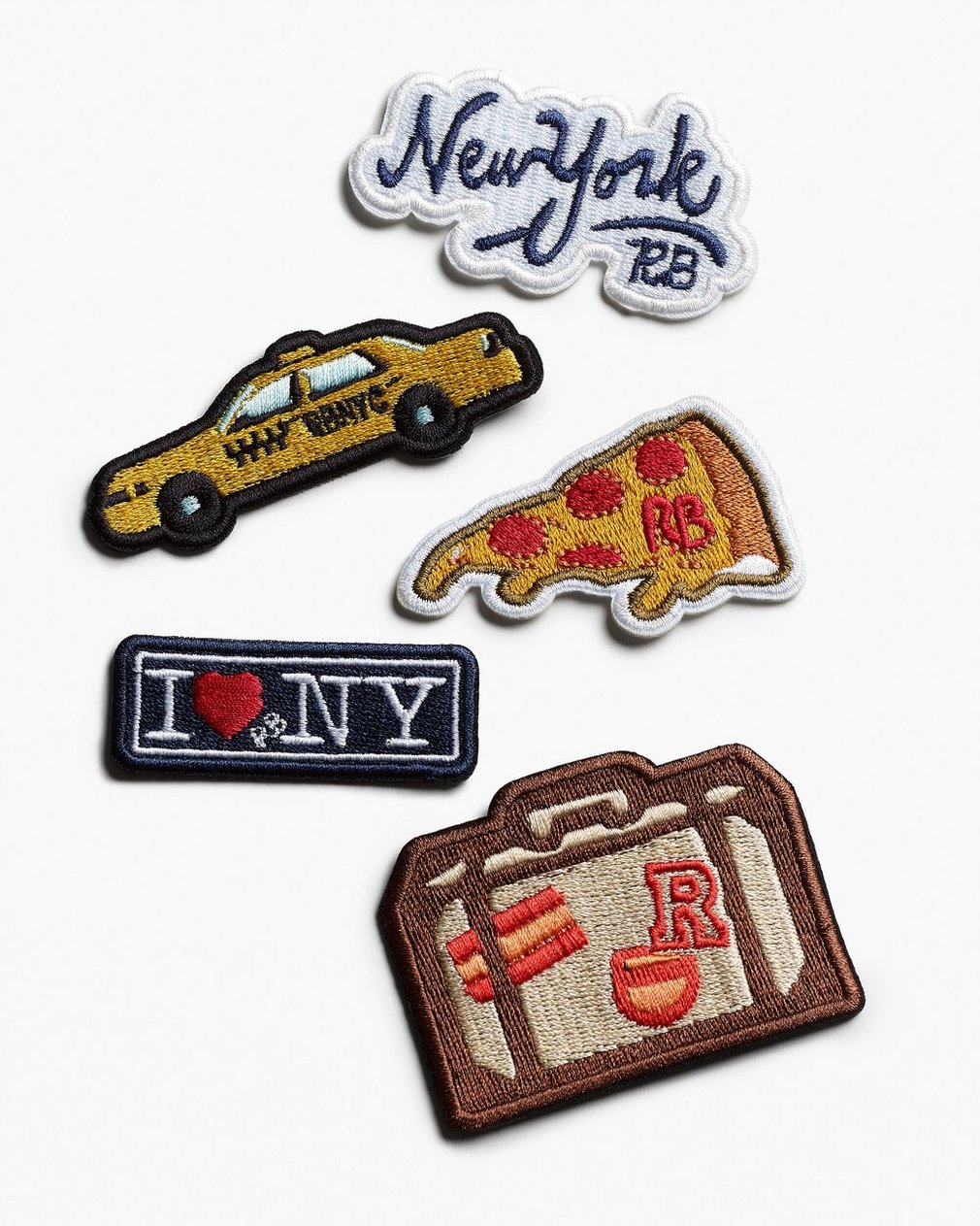 rb Embroidered Patch - Rb Melting Pizza - Image 3