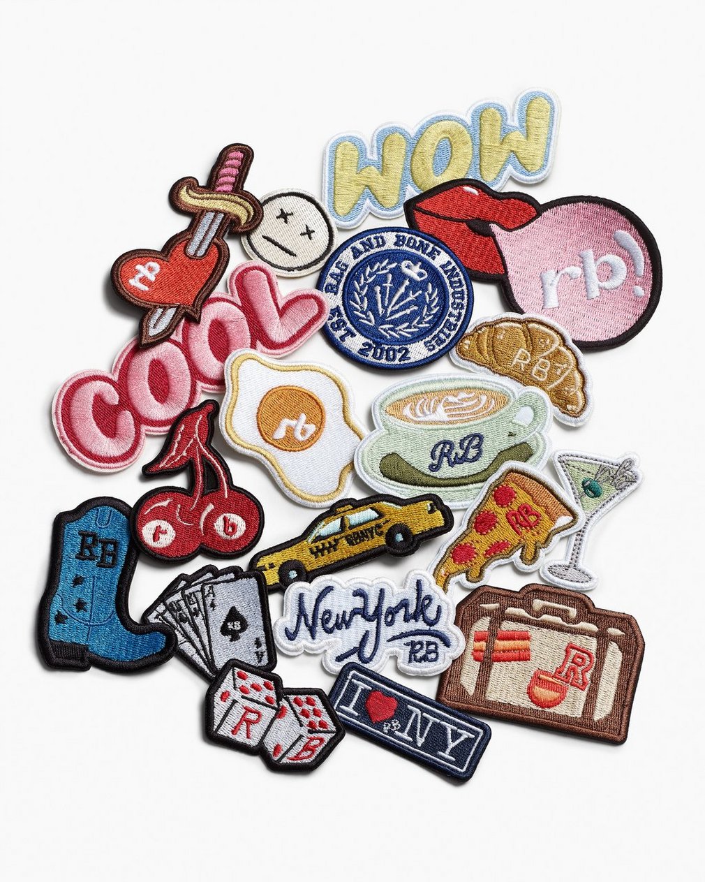 rb Embroidered Patch - Rb Sunnyside Egg - Image 3