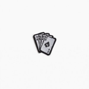 rb Embroidered Patch - Cards (Royal Flush)