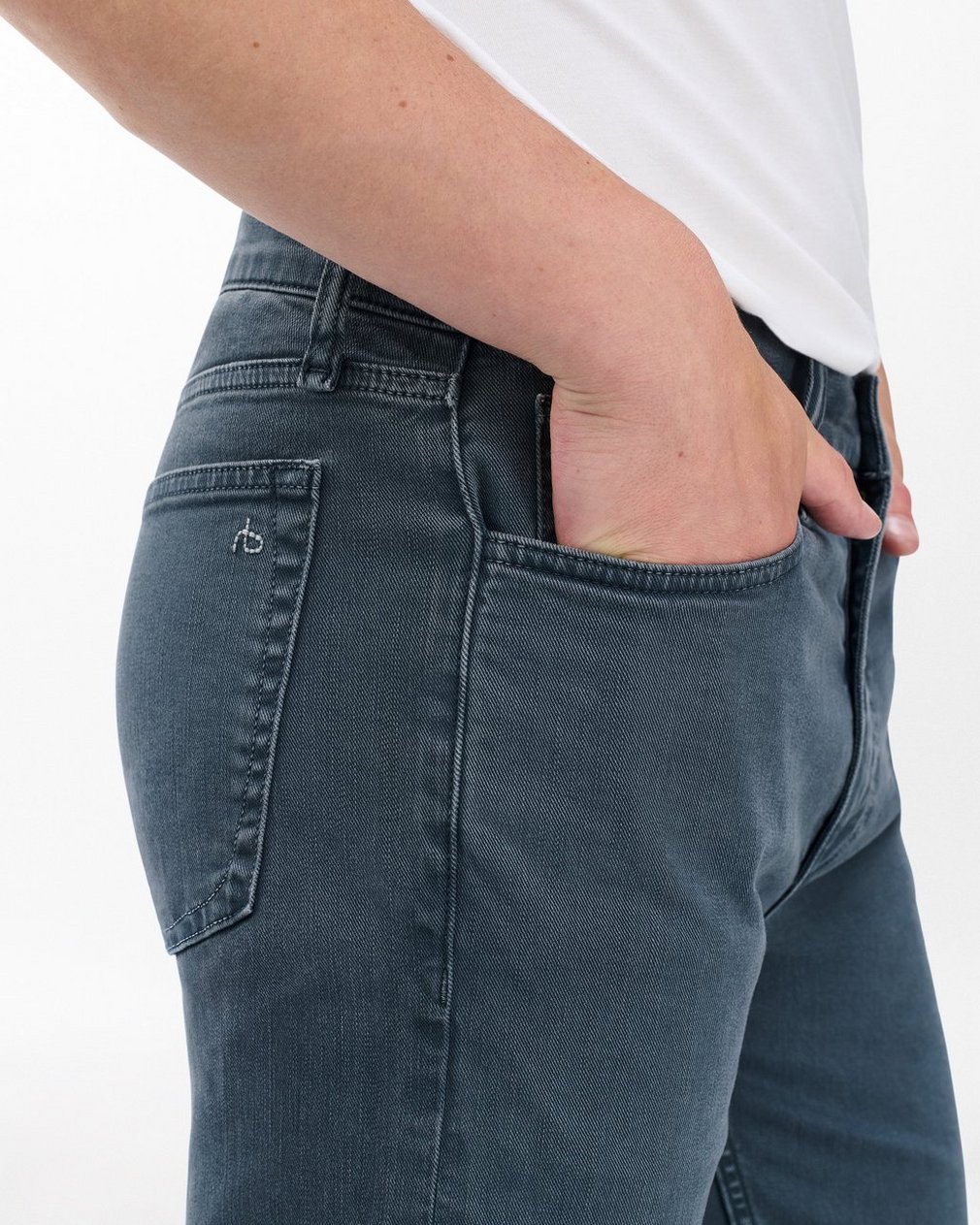 Fit 2 Slim Jeans - Slate - Image 5