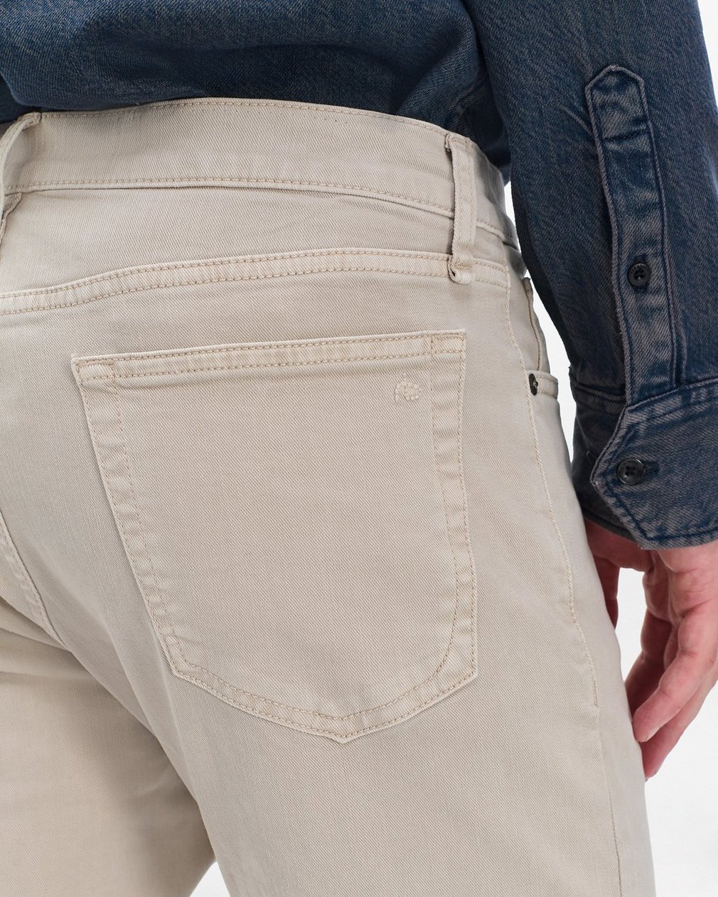 Fit 2 Slim Jeans - Sand - Image 5