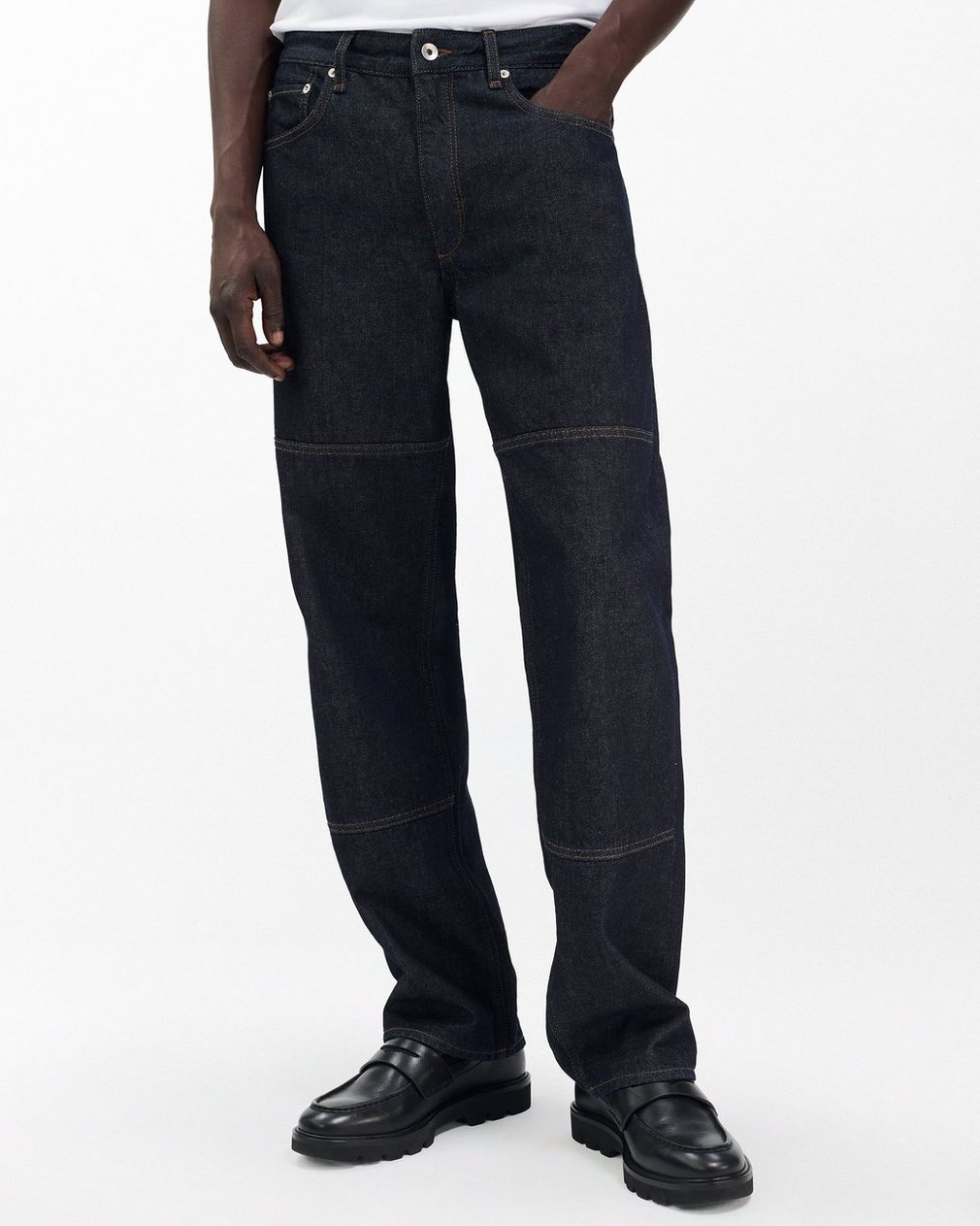 Fit 4 Workwear Straight Jeans - Resin Rinse - Image 4