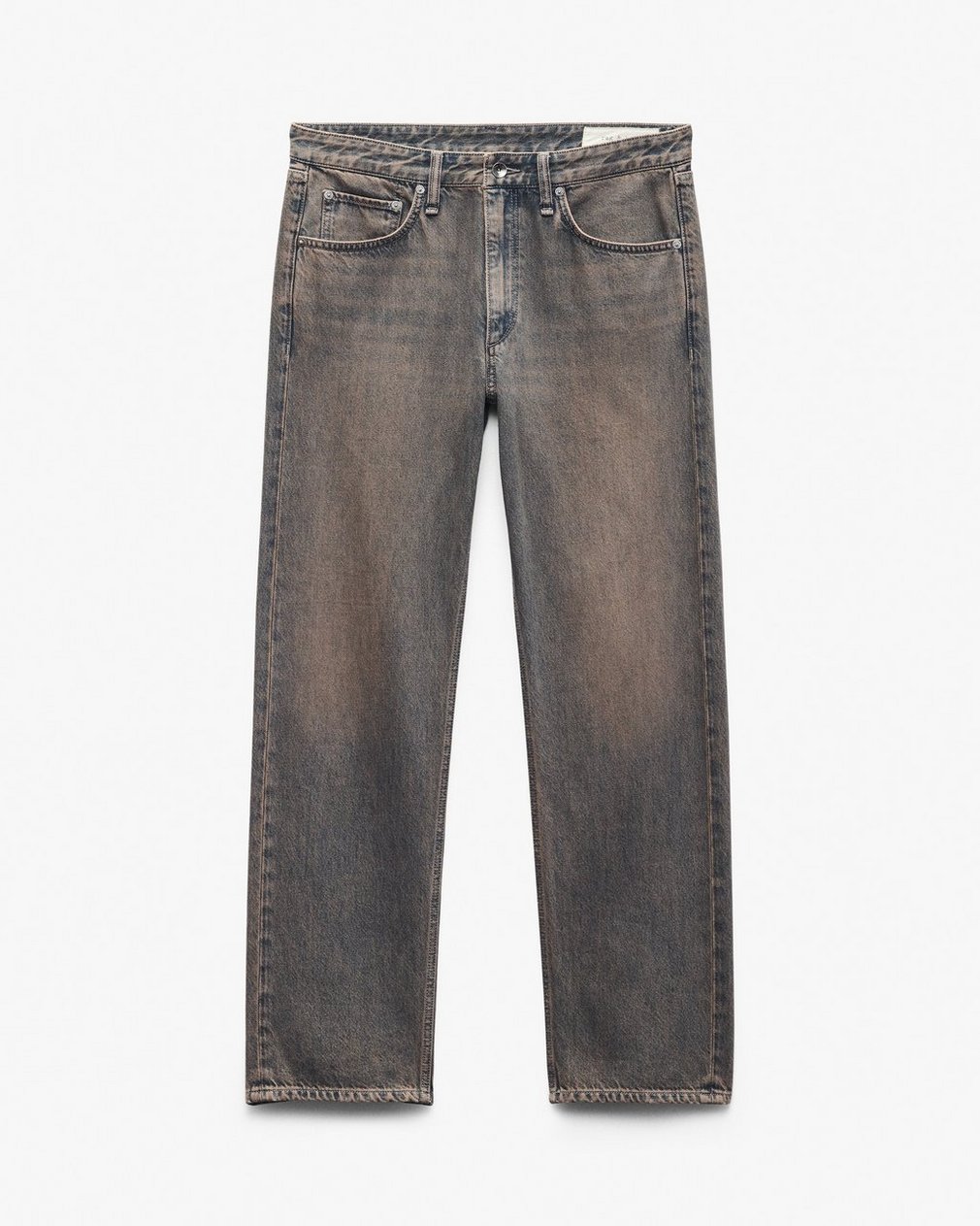 Fit 4 Straight Jeans - Ochre Blue - Image 2